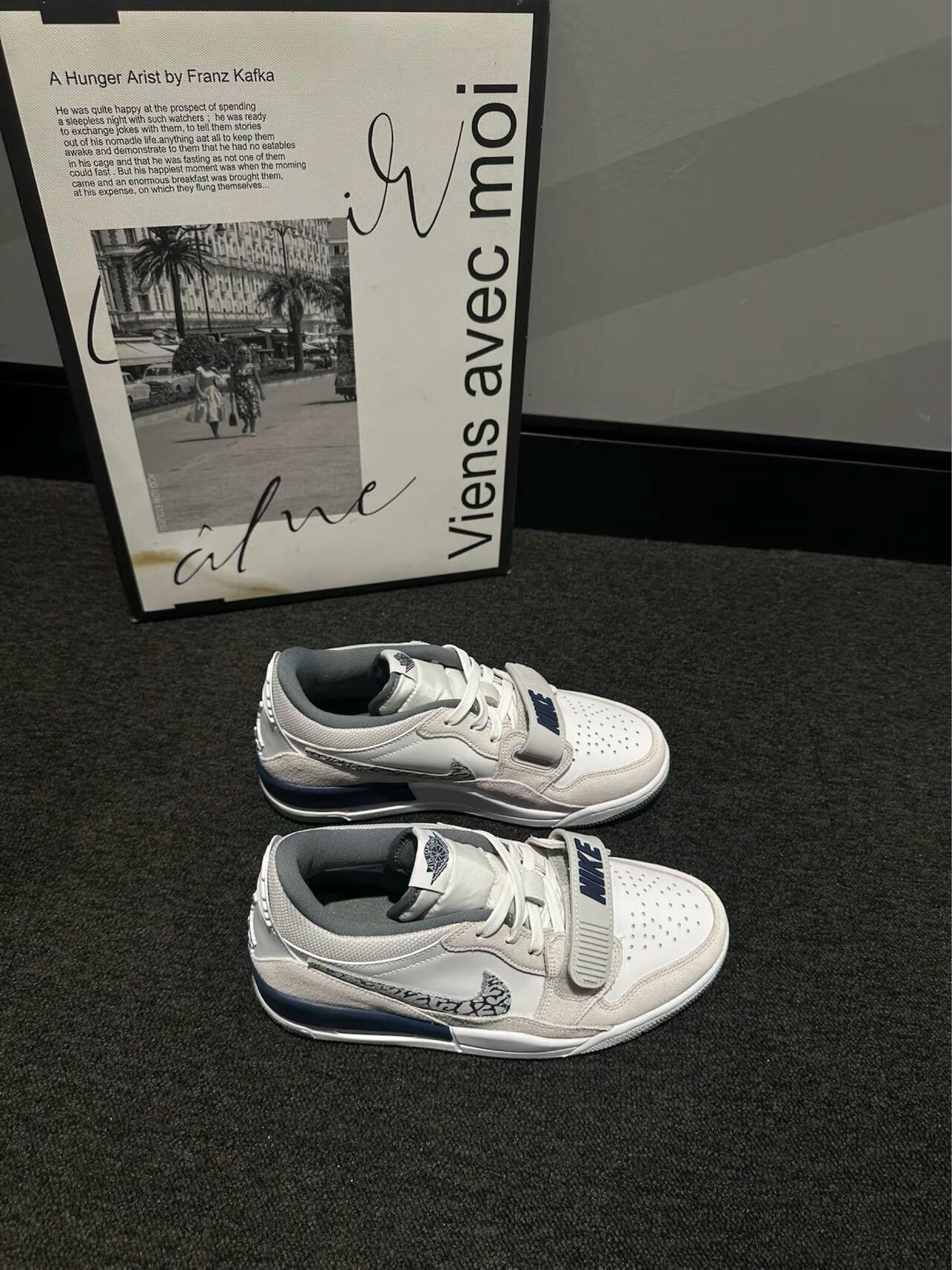 AJ312白蓝灰配色太戳心巴!